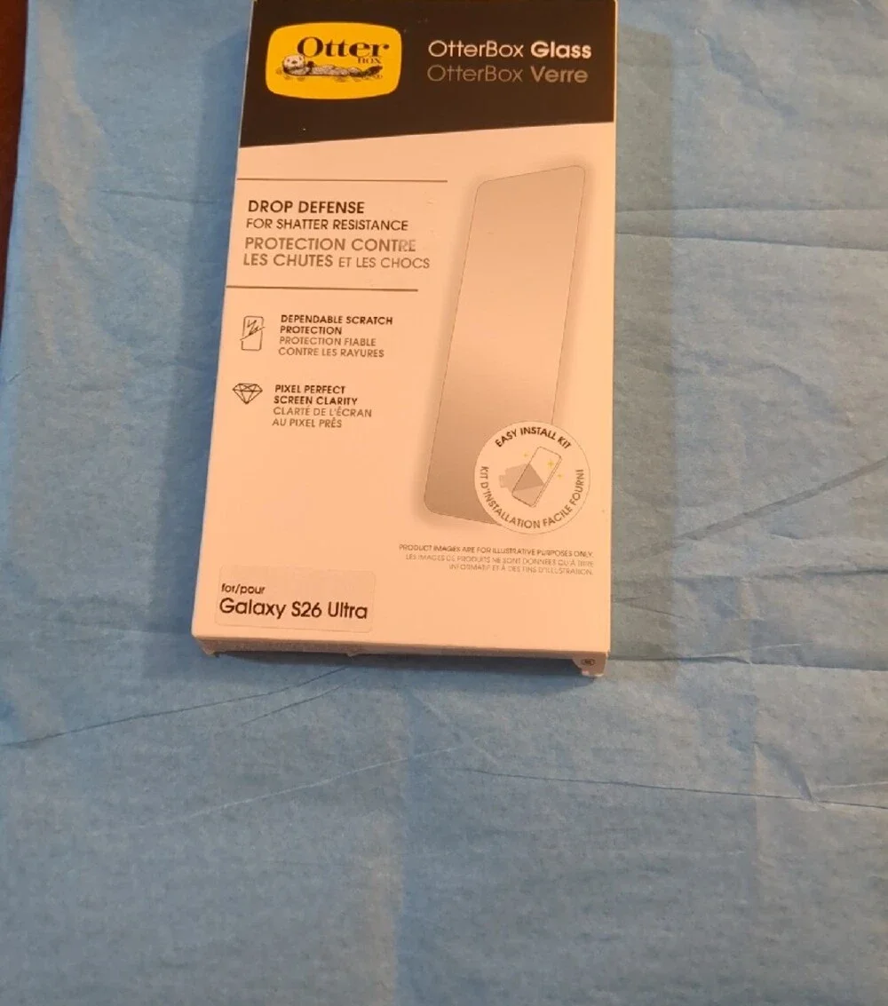 Galaxy26 UltraOtterBox Defender Pro Case & Glass Screen Protector Bundle - Black